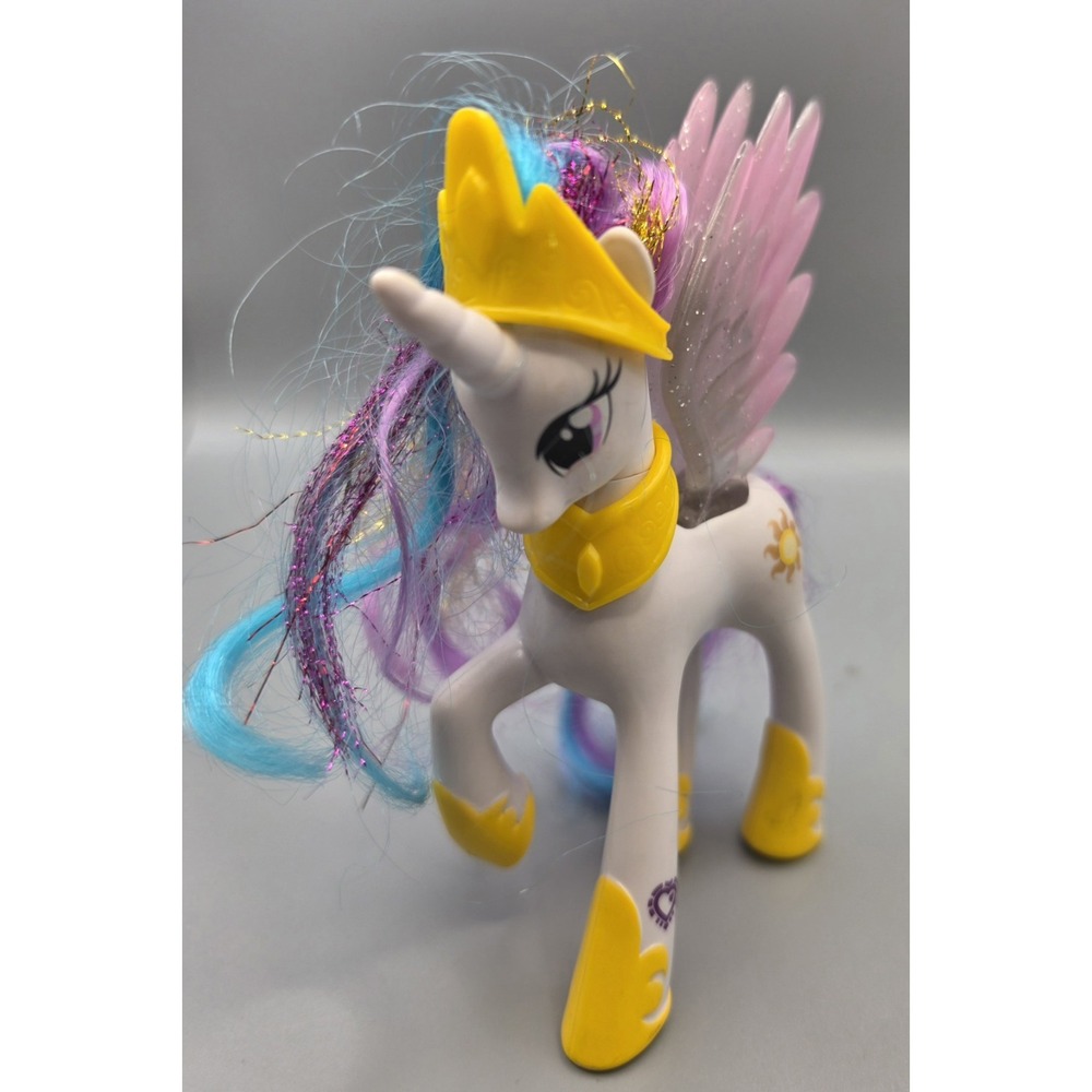 My Little Pony G4 Princess Celestia 2015 Canterlot Castle Hasbro Brushable